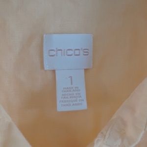 Chico's Tops - Chico's butter yellow linen shirt Chico's Tops - Chico's butter yellow linen shirt